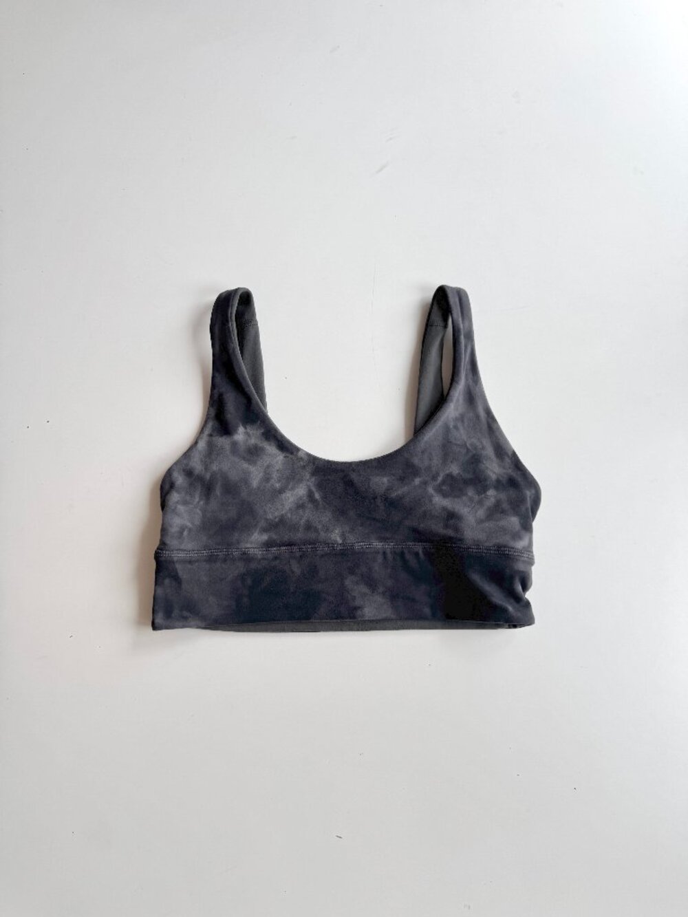 LULULEMON Align Diamond Dye Pitch Grey Graphite Reversible Sports Bra, Size 8
